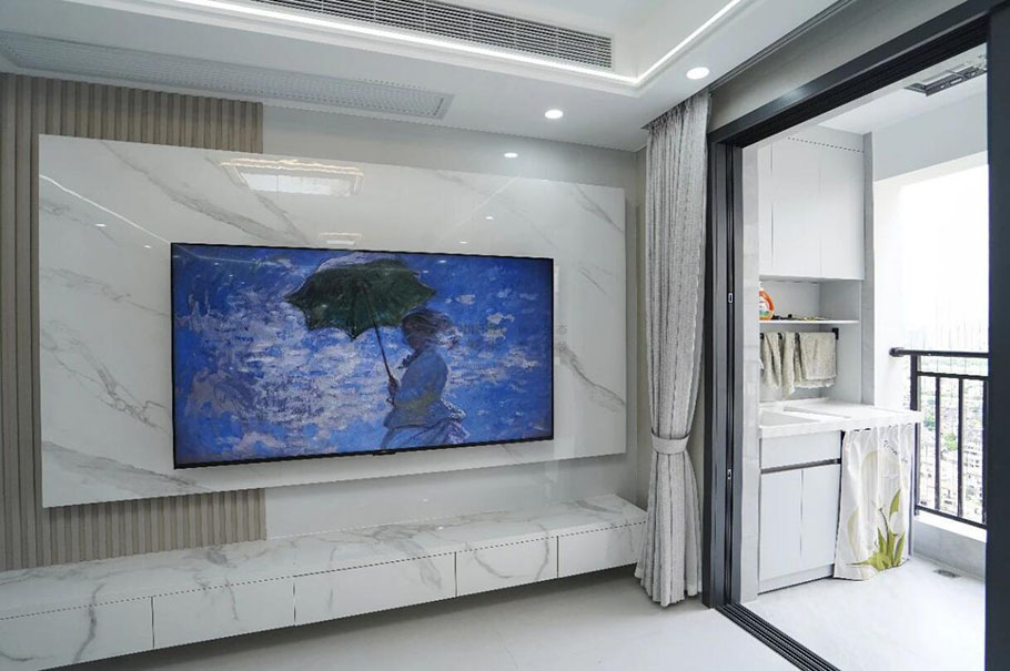 半島1號戶型，客廳+餐廳設(shè)計秘訣，90后都搶著抄作業(yè)